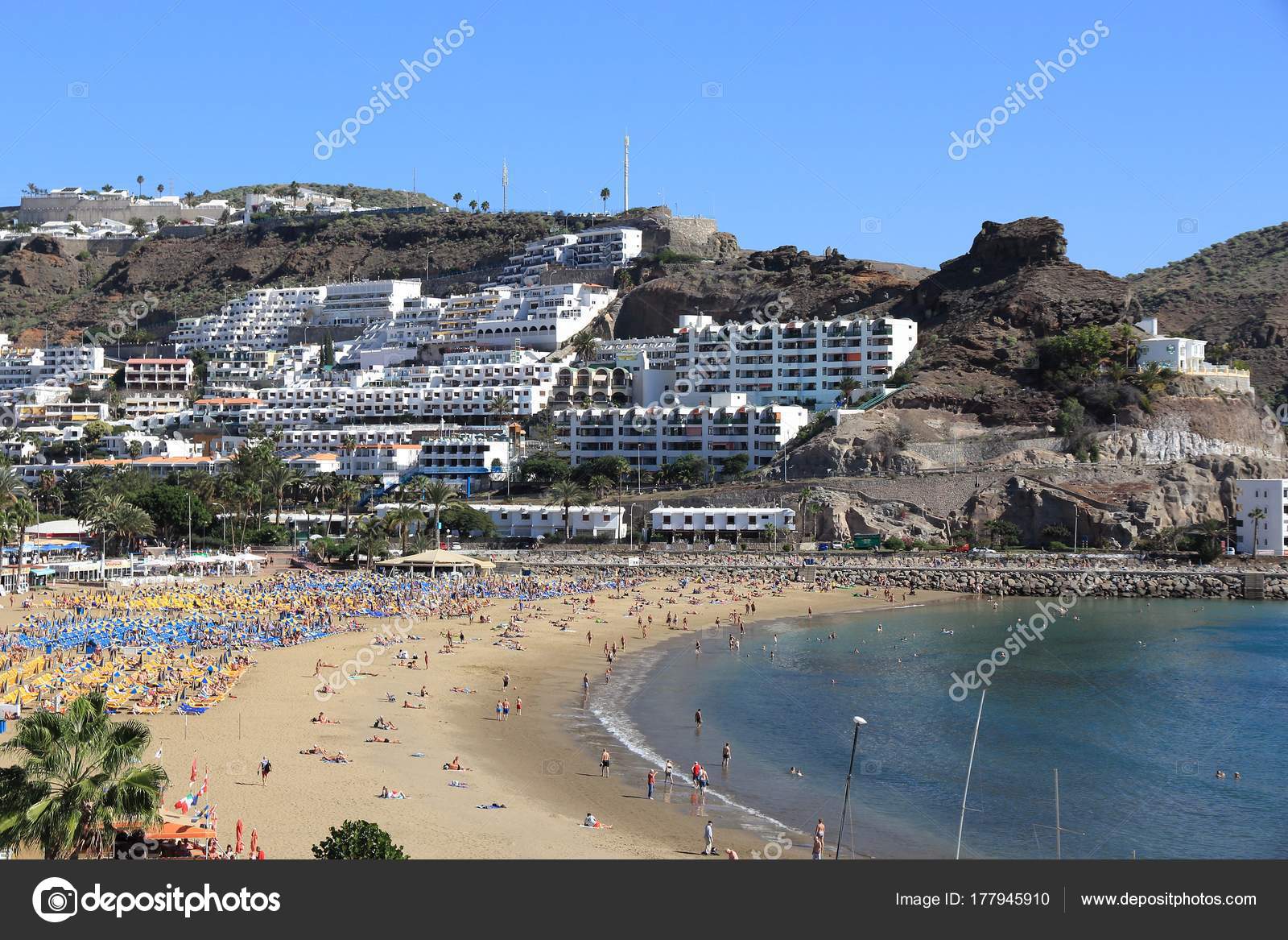 Puerto Rico Grande Canarie Photo éditoriale Tupungato