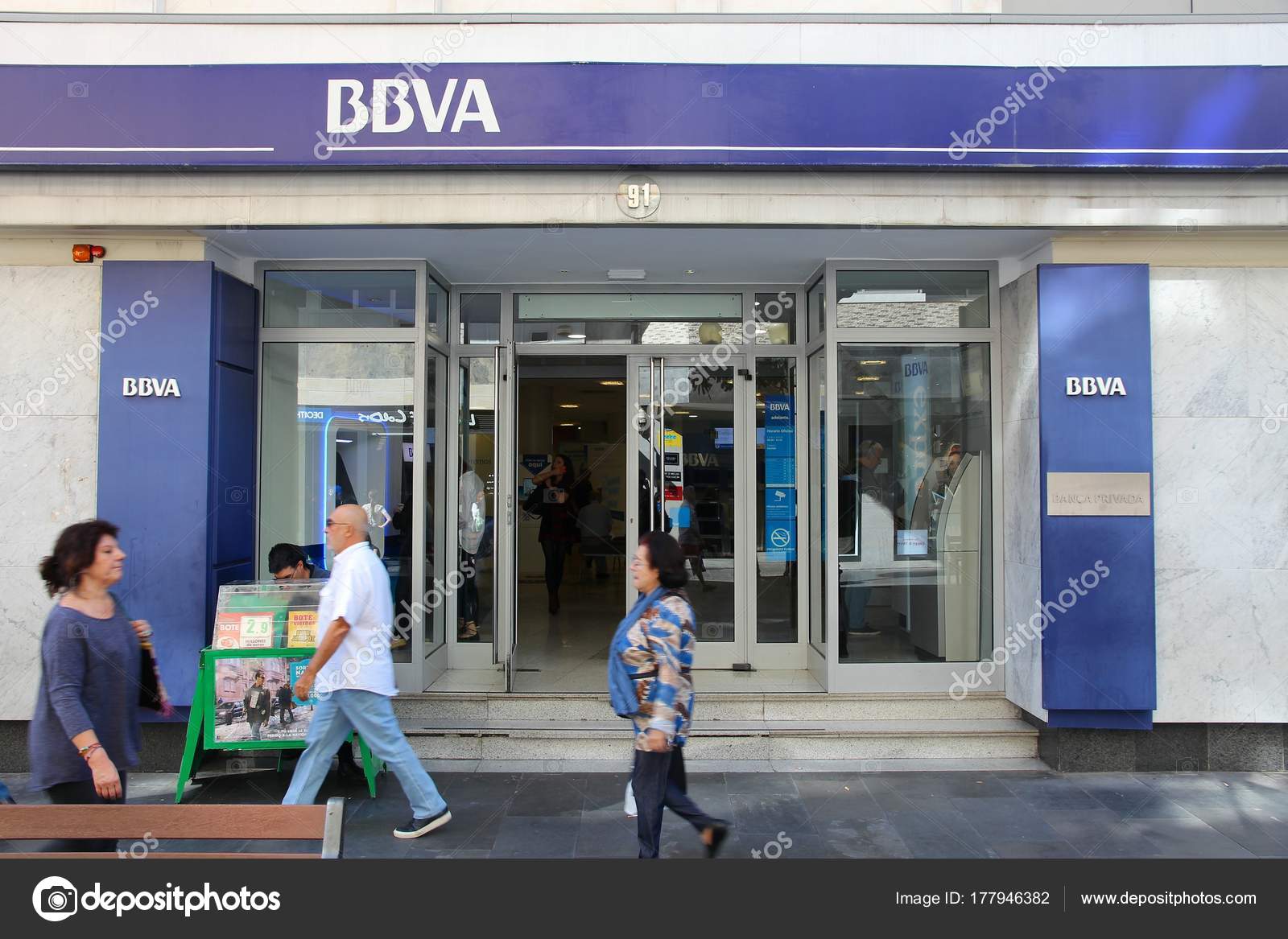 Bbva Bank Gran Canaria Spain Stock Editorial Photo C Tupungato 177946382