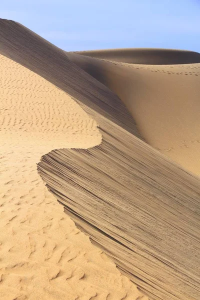 Duinen van gran canaria — Stockfoto