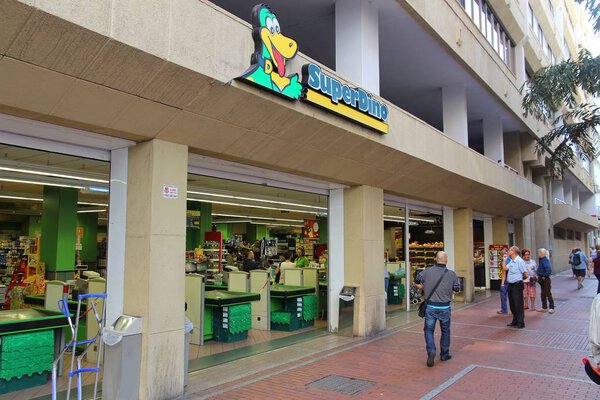 Spanish supermarket, Gran Canaria, Spain