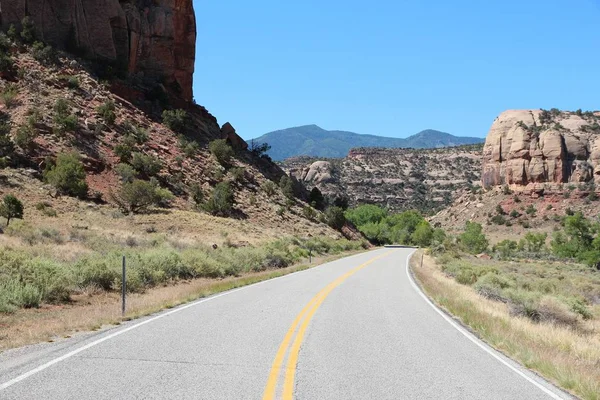 Utah road, vereinigte staaten — Stockfoto
