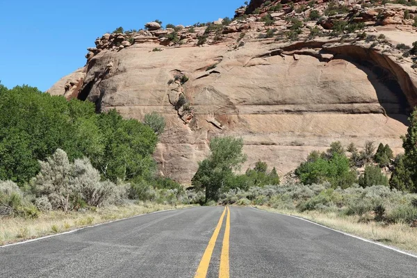 Utah road, Amerikai Egyesült Államok — Stock Fotó