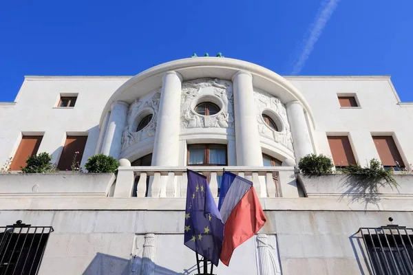 Ambasciata di Francia a Belgrado — Foto Stock