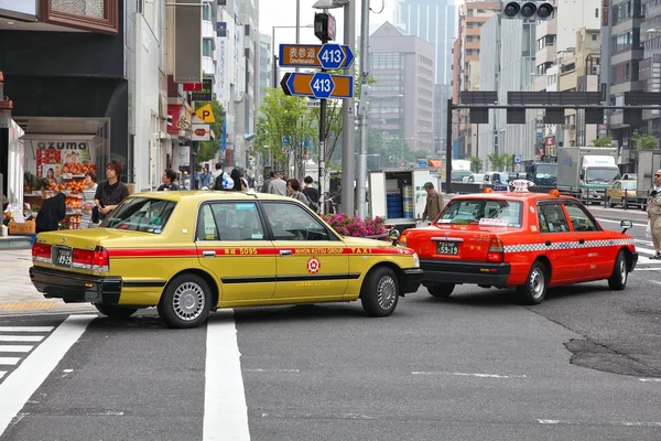 Cabines de taxi Tokyo — Photo