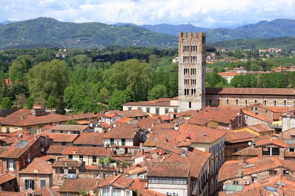 Lucca - landmark van Toscane — Stockfoto