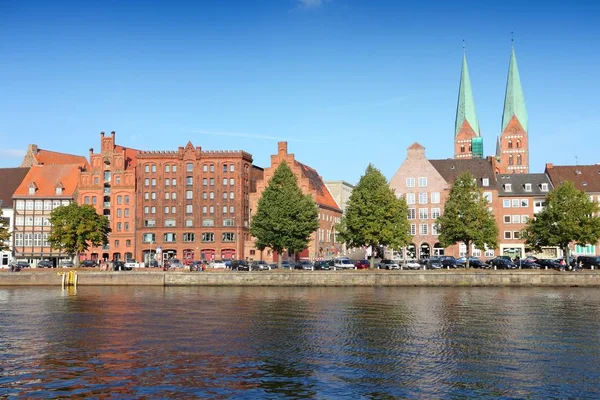 Lübeck, Németország városában — Stock Fotó