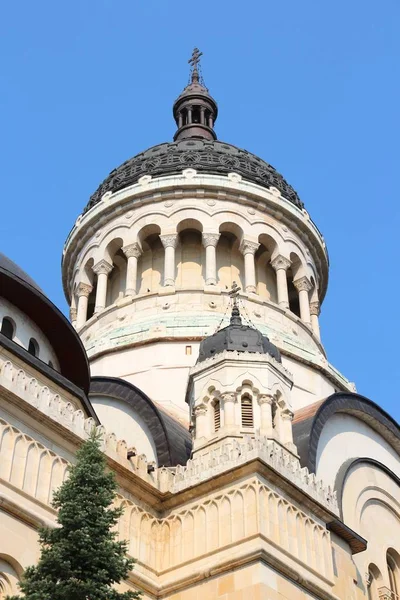 Cluj-Napoca sevärda kyrkan — Stockfoto