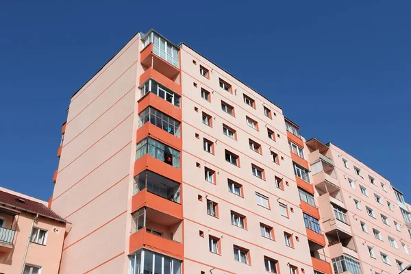 Edificio appartamento Sibiu — Foto Stock