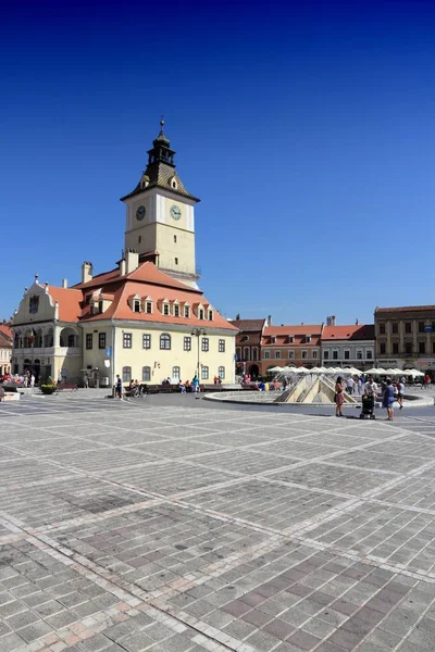 Brasov Sfatului Meydanı — Stok fotoğraf