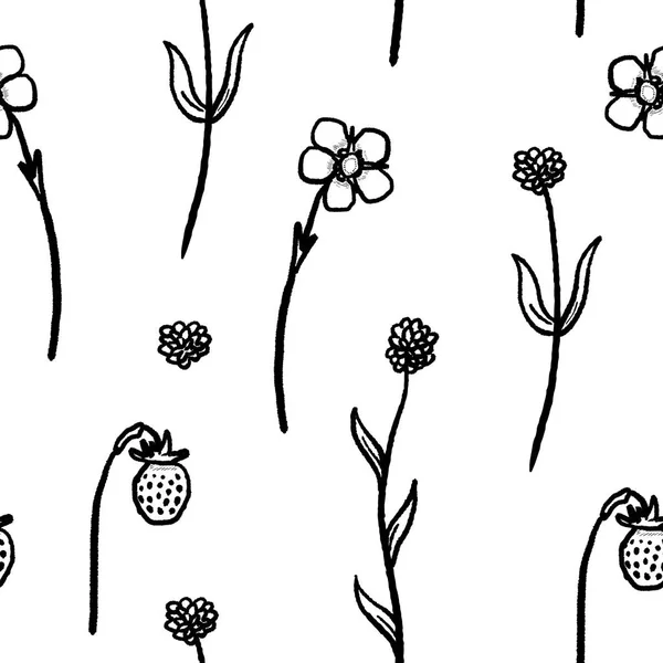 Texture de fond floral — Image vectorielle