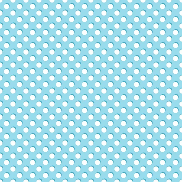 Vettore a polka blu bianco — Vettoriale Stock