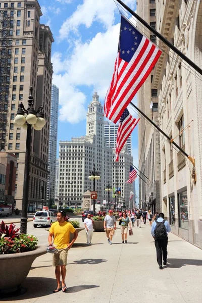 Michigan Avenue, Chicago — Stock fotografie