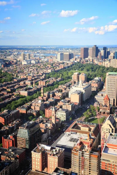 Boston skyline, Amerikai Egyesült Államok — Stock Fotó