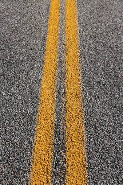 Road yellow lines