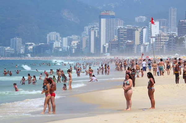 Ipanema beach, Brazília — Stock Fotó