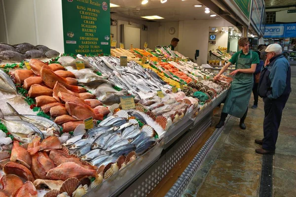 Leeds rybí trh — Stock fotografie