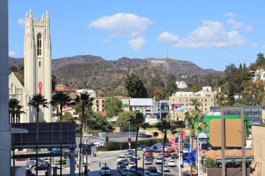 Hollywood cityscape La
