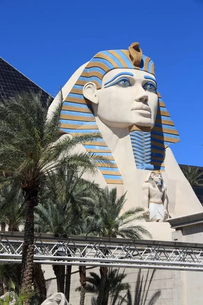Luxor kaszinó Szfinx — Stock Fotó