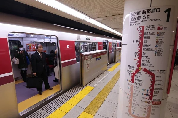 東京地下鉄の駅 — ストック写真