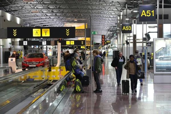 Brussels Airport gates — Stock Photo, Image