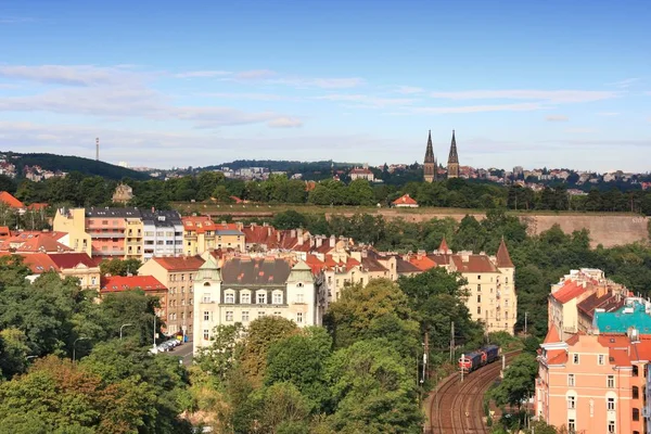 Prager Skyline - Architektur der Stadt — Stockfoto