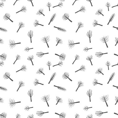 kış orman arka plan