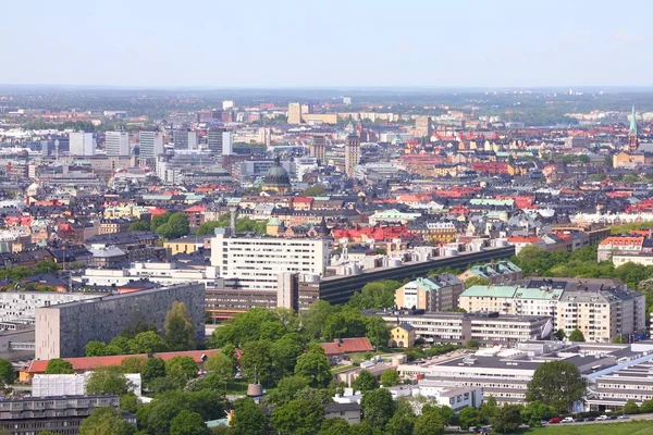 Östermalm Distriktet Stadsbilden Stockholm Sverige — Stockfoto