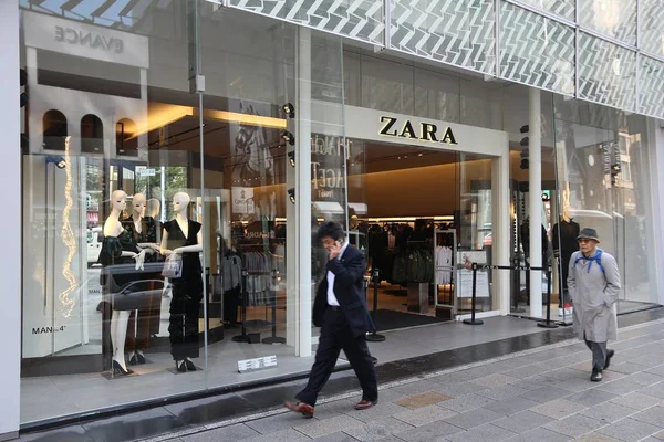 Zara winkel, Japan — Stockfoto