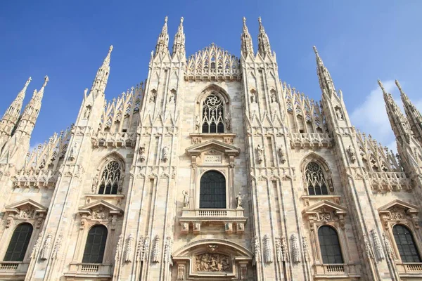 Milán Duomo, Itálie — Stock fotografie