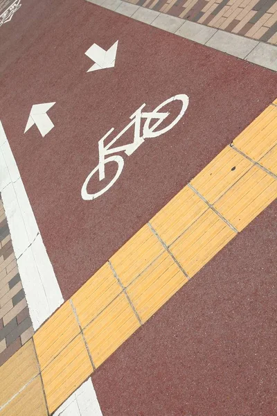 Caminho de bicicleta em Kyoto — Fotografia de Stock
