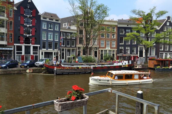 Prinsengracht canal, Amsterdam — Stockfoto