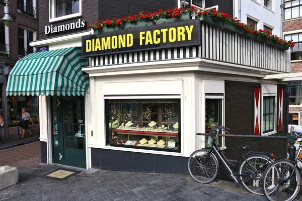 Fabbrica di diamanti, Amsterdam — Foto Stock