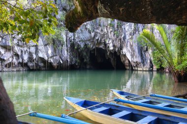 Puerto Princesa underground river clipart