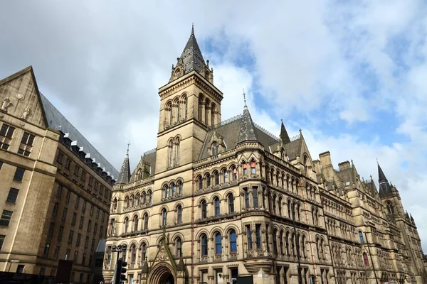Ayuntamiento de Manchester — Foto de Stock