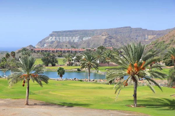 Gran Canaria golf — Stockfoto