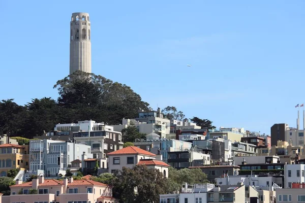 Coit Kulesi, San Francisco — Stok fotoğraf