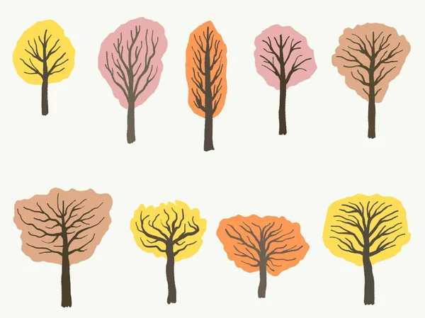 Autumn vector collection — Stock Vector