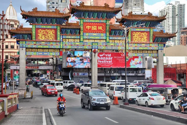 Chinatown Manila, Filipiny — Zdjęcie stockowe