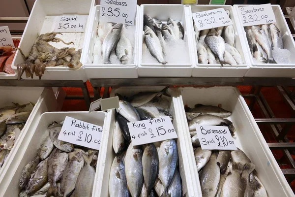 海の食べ物英国 — ストック写真