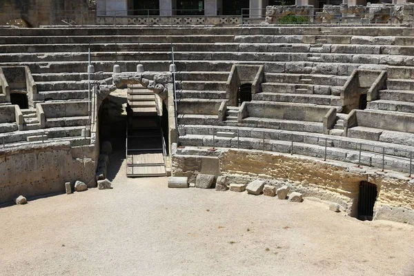 Amphithéâtre romain Lecce — Photo