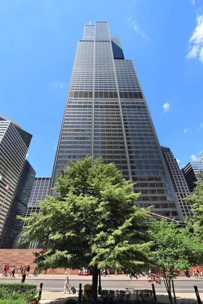 Sears Tower w Chicago — Zdjęcie stockowe