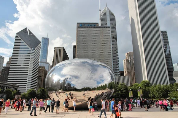 Чикаго горизонт - архітектура міста — стокове фото