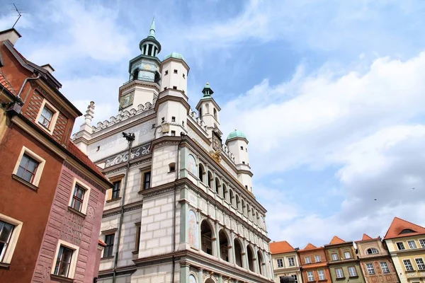Rathaus von Poznan — Stockfoto
