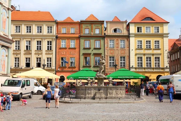 波兹南- Stary Rynek — 图库照片