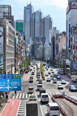 Tokyo Shinjuku - şehir mimarisi