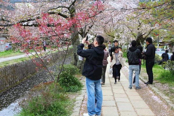 Jalan Filsuf Kyoto — Stok Foto