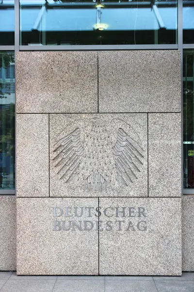 Deutscher Bundestag, Berlín — Stock fotografie