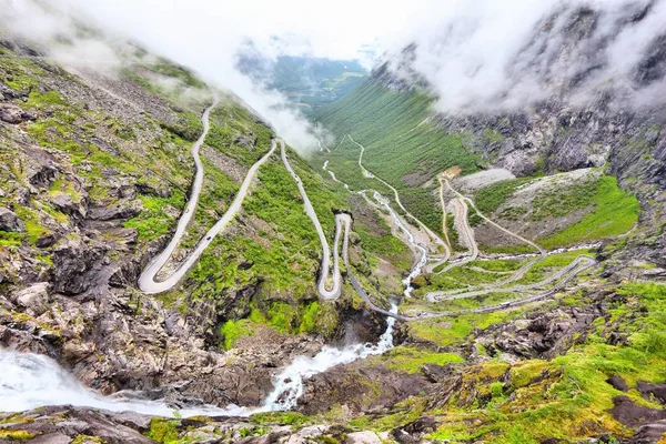 Troll Road, Noruega — Fotografia de Stock