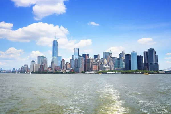 Manhattan Skyline, Nova Iorque — Fotografia de Stock