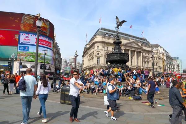 Londýn piccadilly circus — Stock fotografie